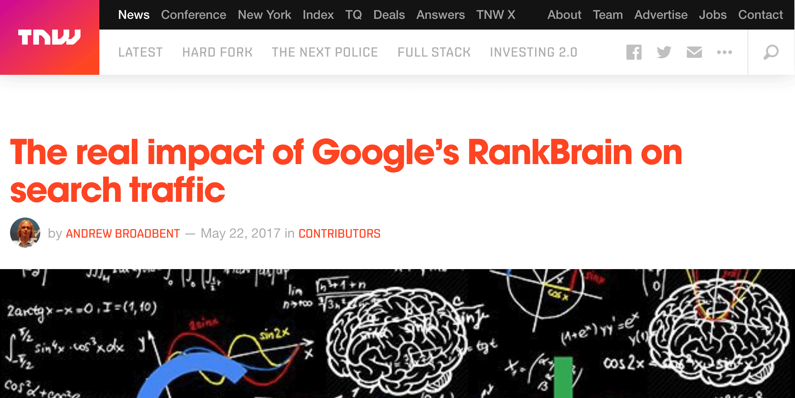 RankBrain article RankBrain article