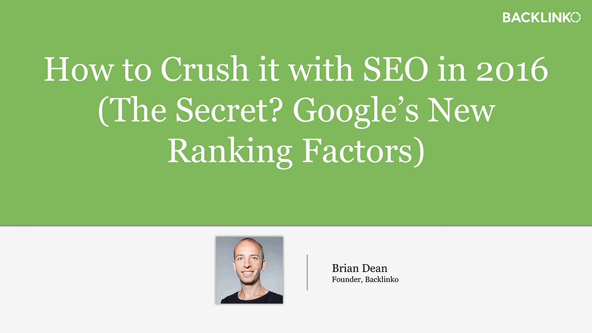 Search Engine Ranking study as a keynote Search Engine Ranking study as a keynote