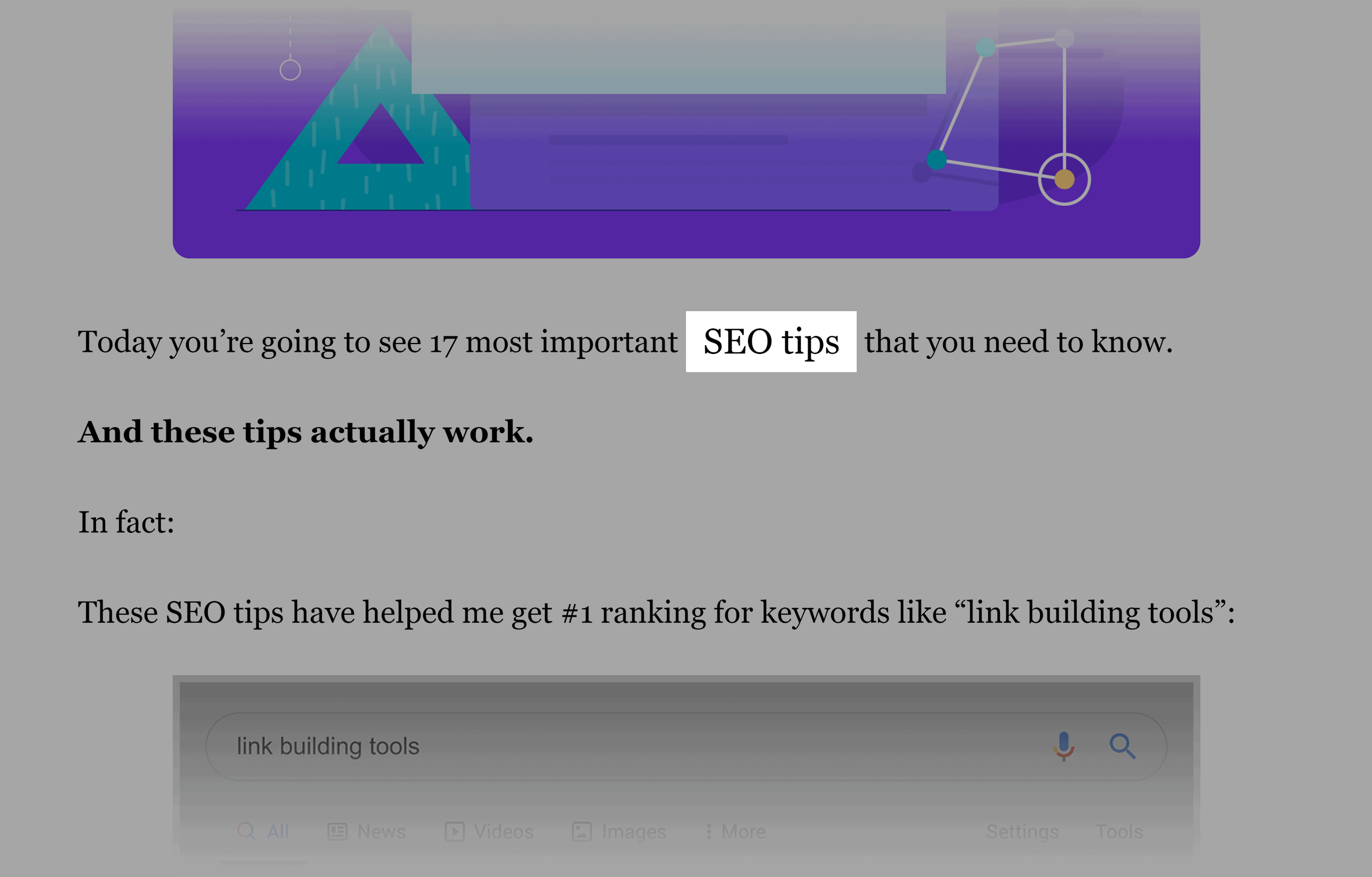 SEO Tips Keyword In Intro SEO Tips Keyword In Intro