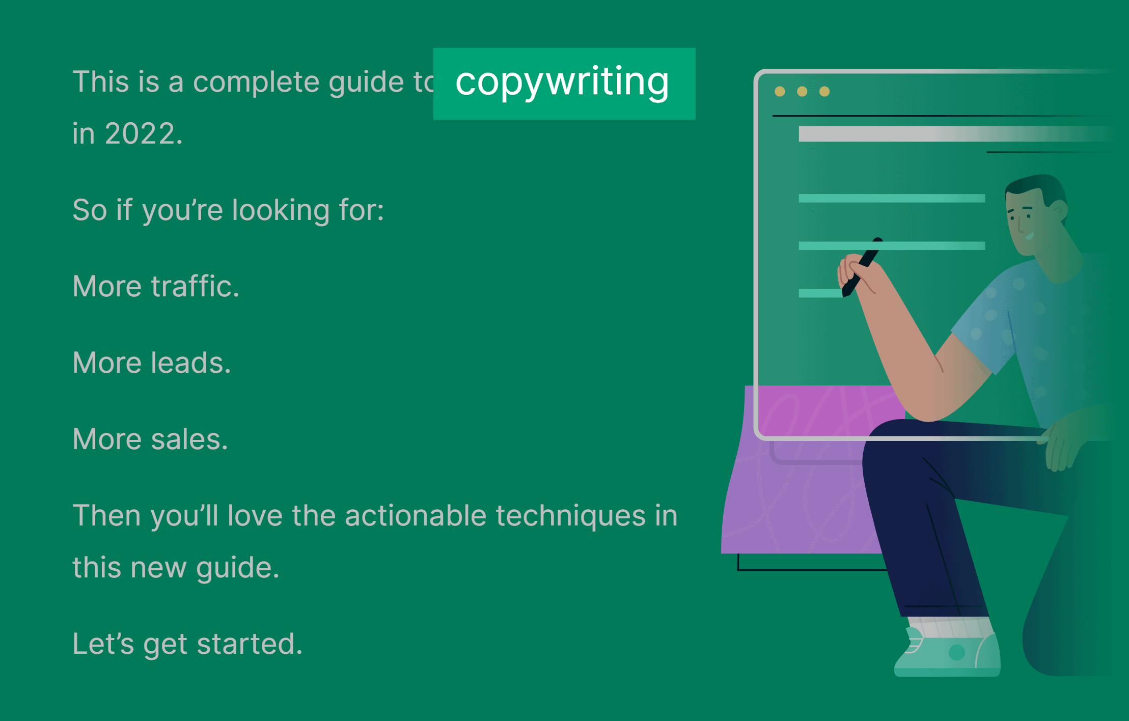Copywriting guide – Keyword in intro Copywriting guide – Keyword in intro