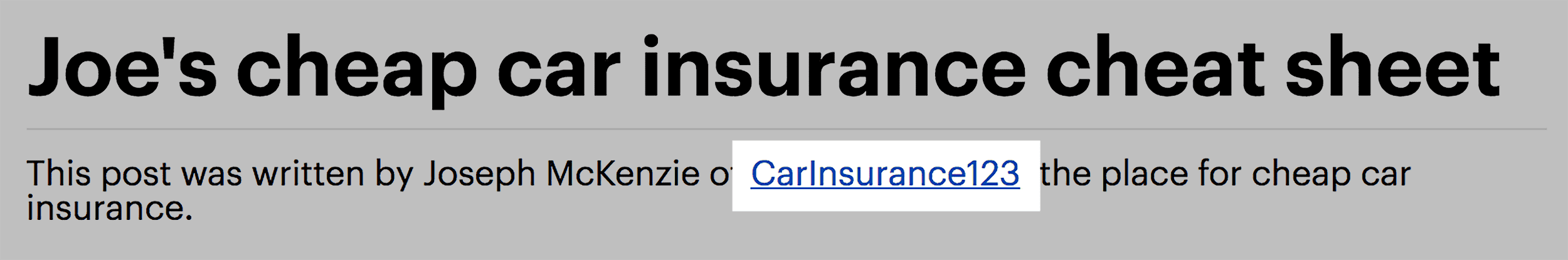Branded anchor text Branded anchor text