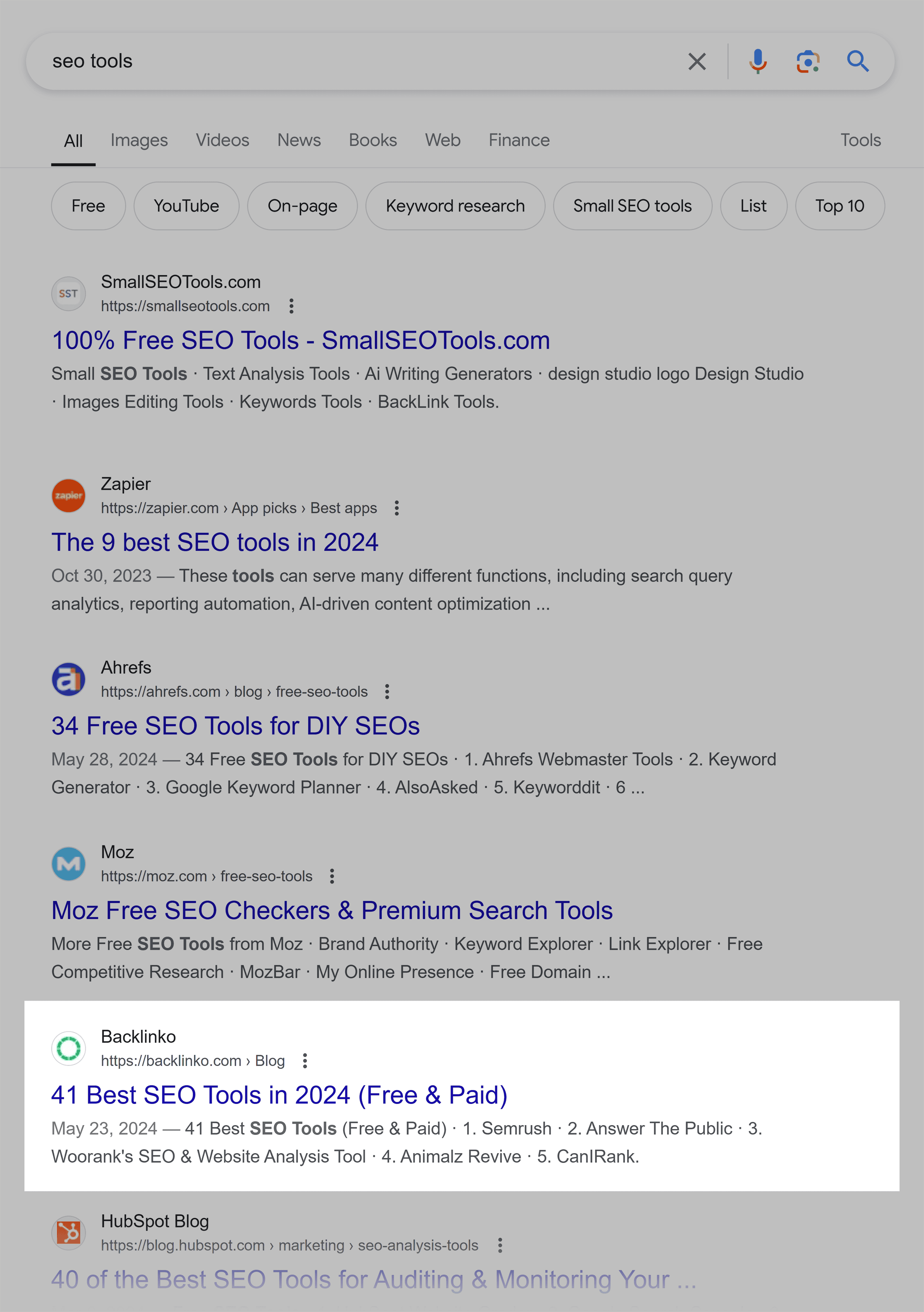 Google SERP – SEO tools Google SERP – SEO tools