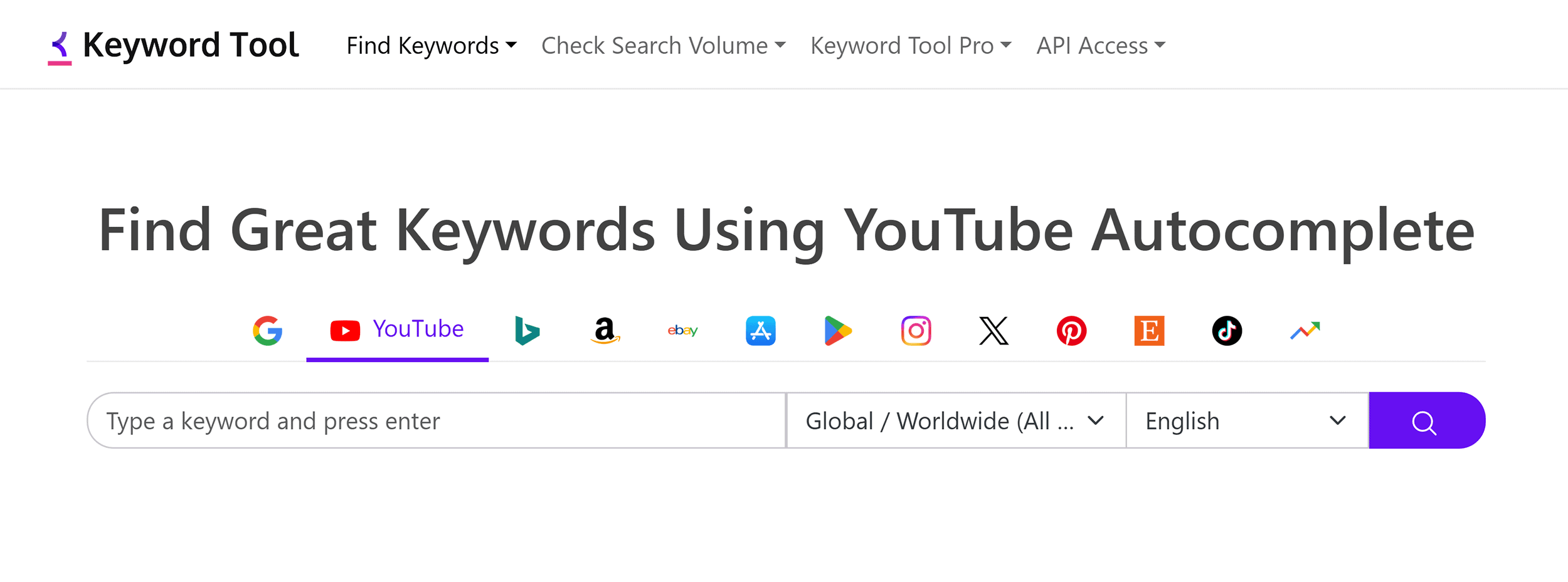 Keyword Tool – YouTube Keyword Tool – YouTube