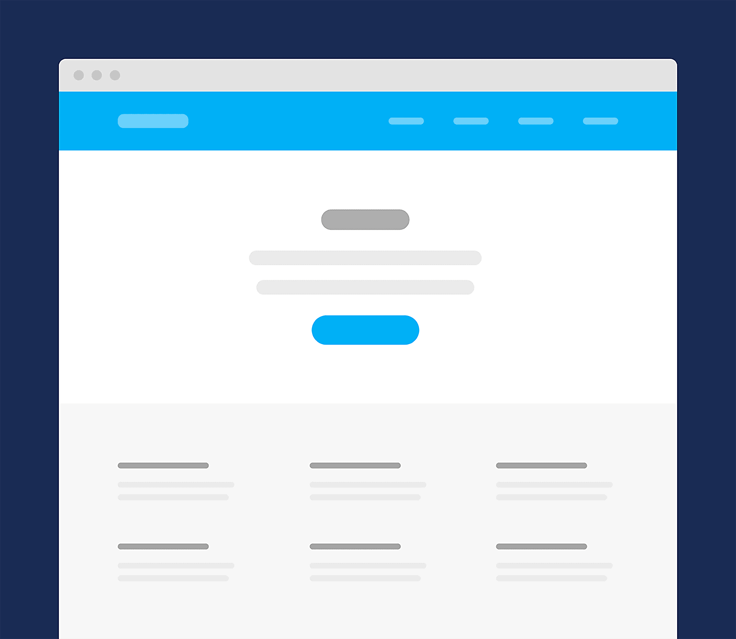 Homepage example Homepage example