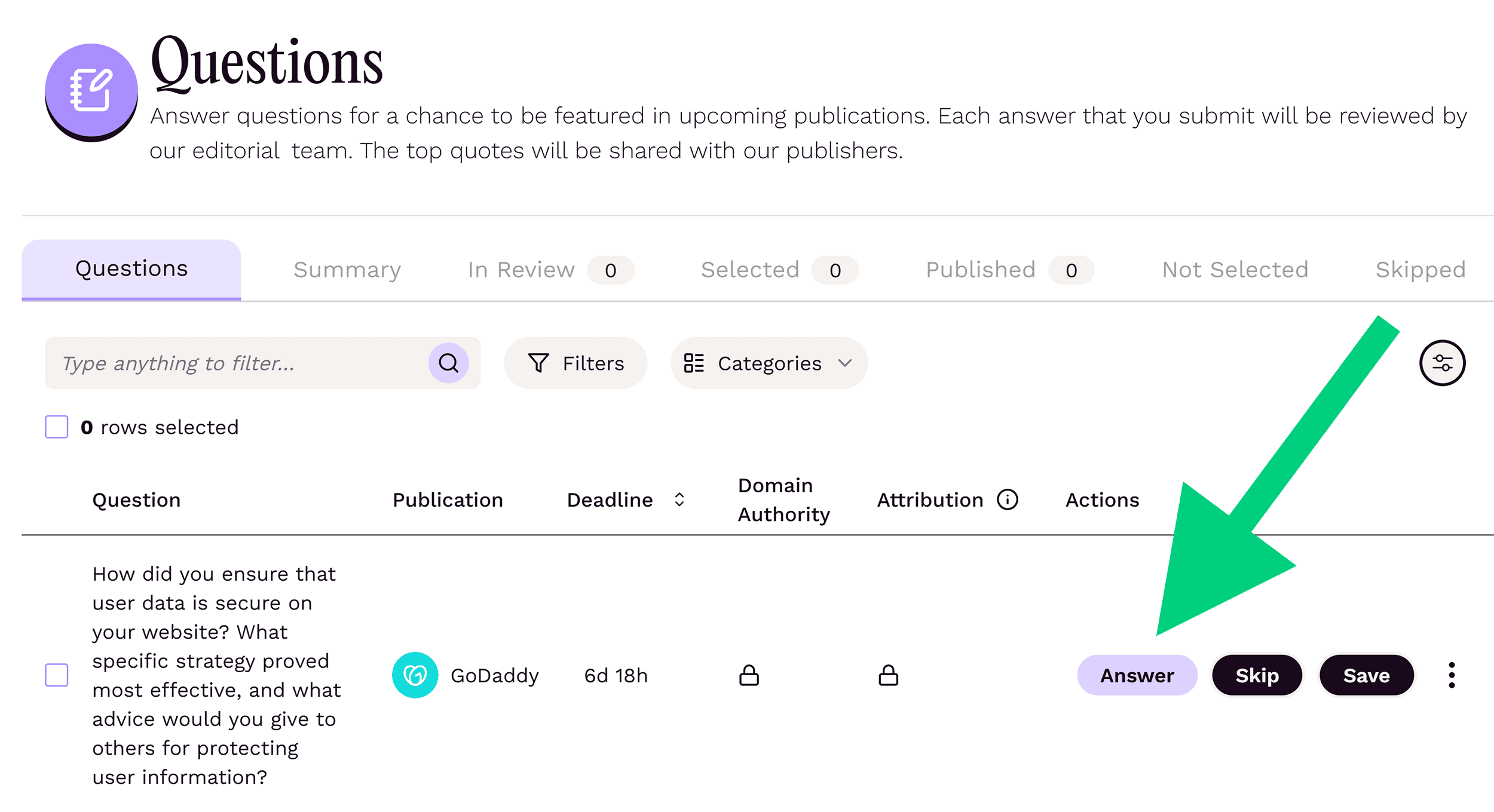 Featured – Questions – Answer